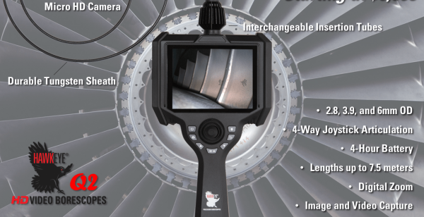 Hawkeye Q2 HD Videoscope